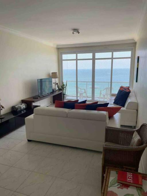 Hermoso Dpto Con Vista Frontal Al Mar Pitangueiras กัวรูจา ภายนอก รูปภาพ