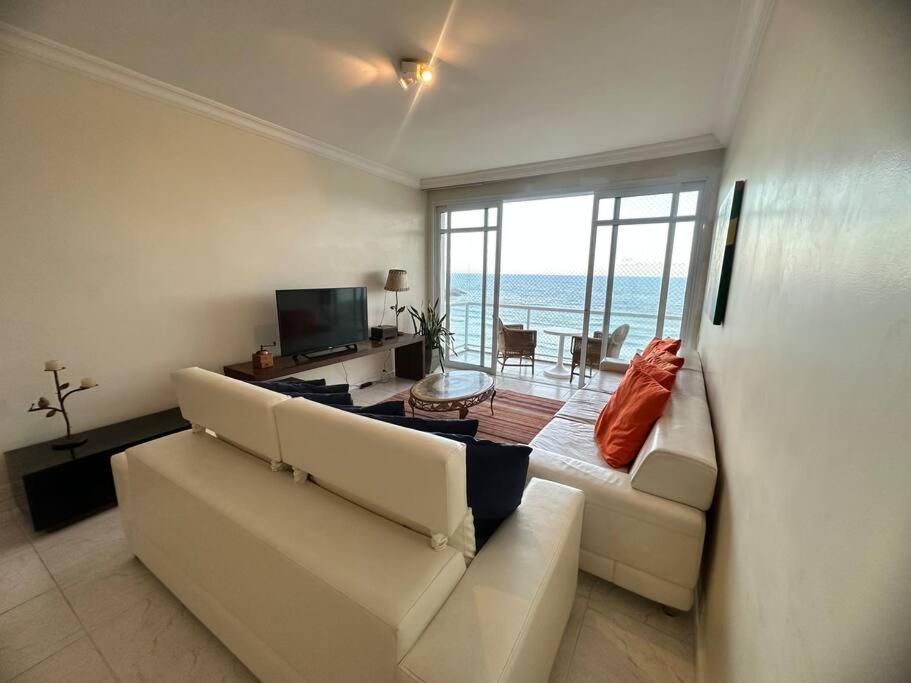 Hermoso Dpto Con Vista Frontal Al Mar Pitangueiras กัวรูจา ภายนอก รูปภาพ